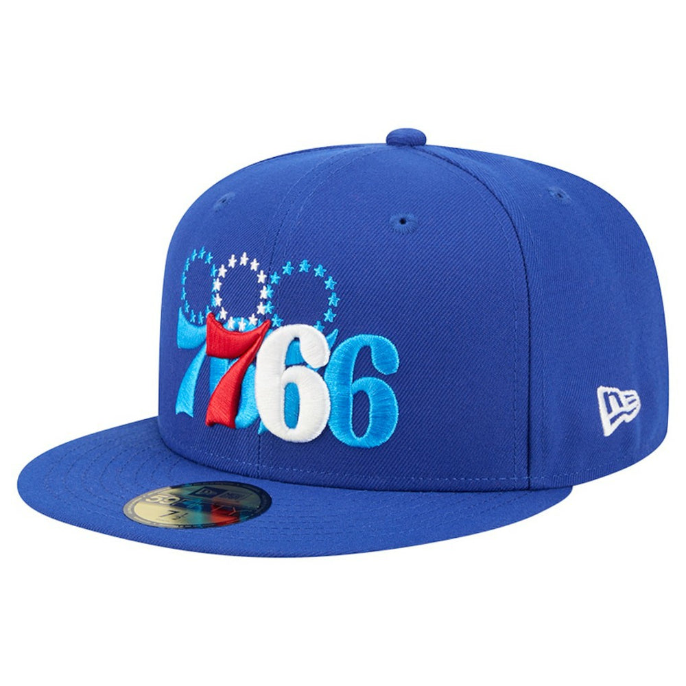Philadelphia 76ers Tri-Hit 59Fifty Fitted Hat Outlet