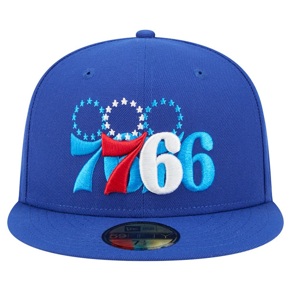 Philadelphia 76ers Tri-Hit 59Fifty Fitted Hat Outlet