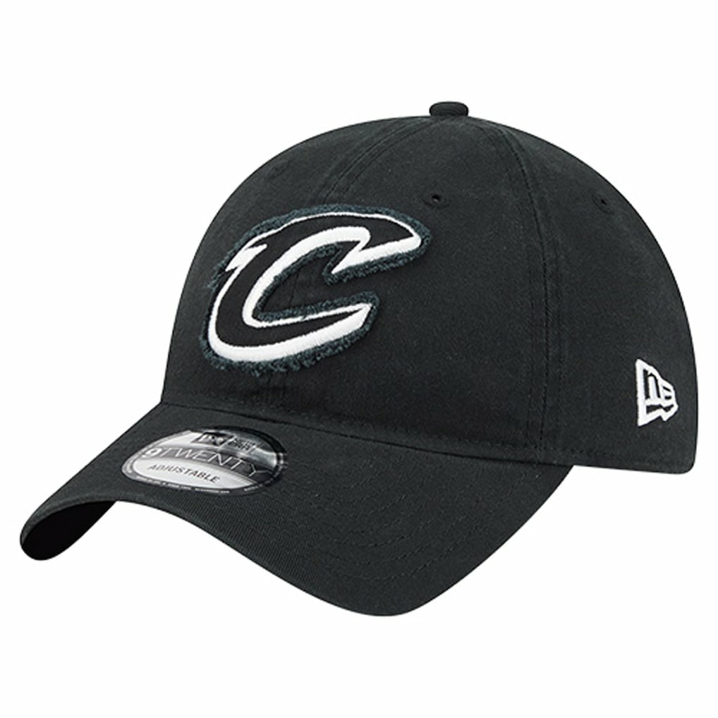Cleveland Cavaliers Stamp Fabric Applique 9TWENTY Adjustable Hat sale New
