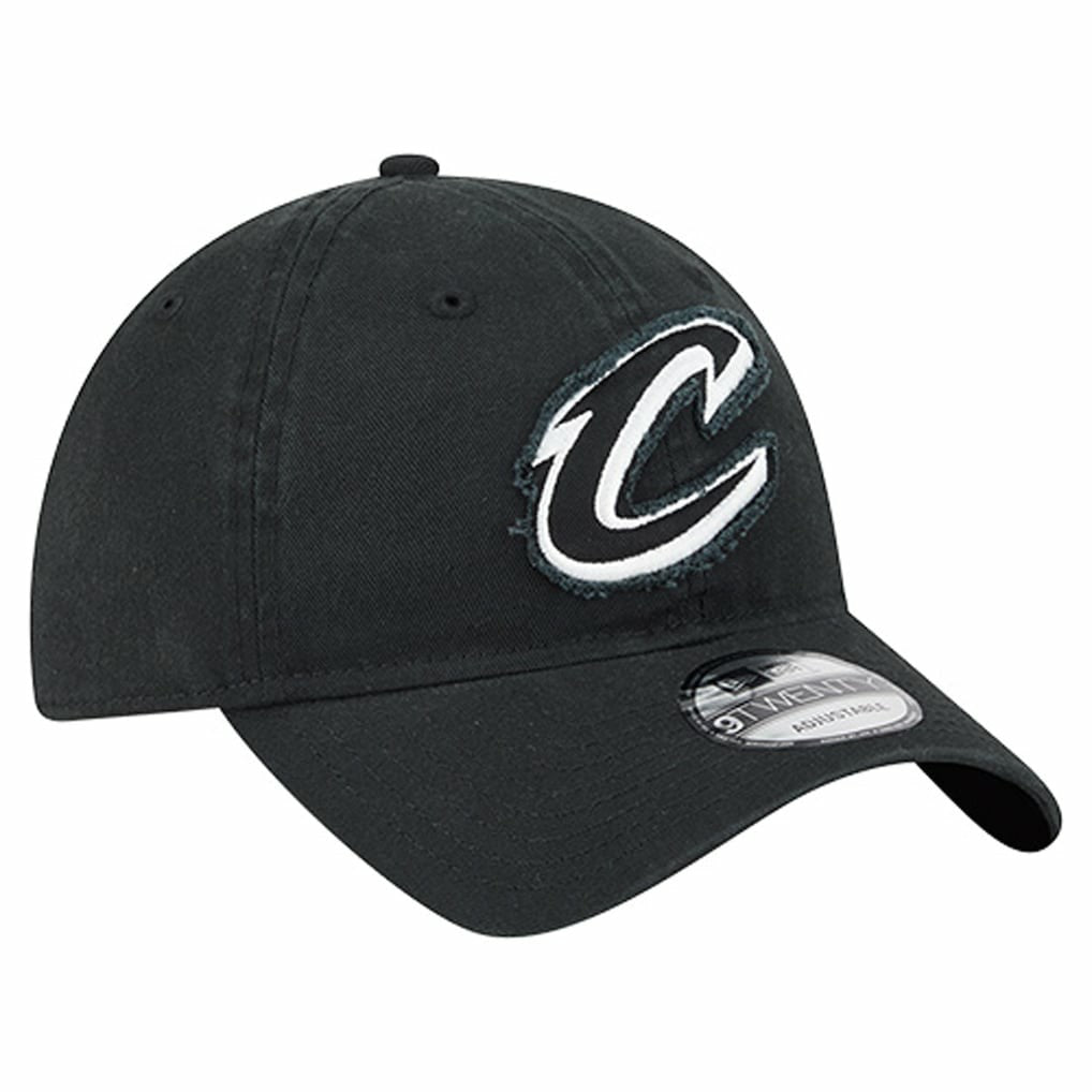 Cleveland Cavaliers Stamp Fabric Applique 9TWENTY Adjustable Hat sale New
