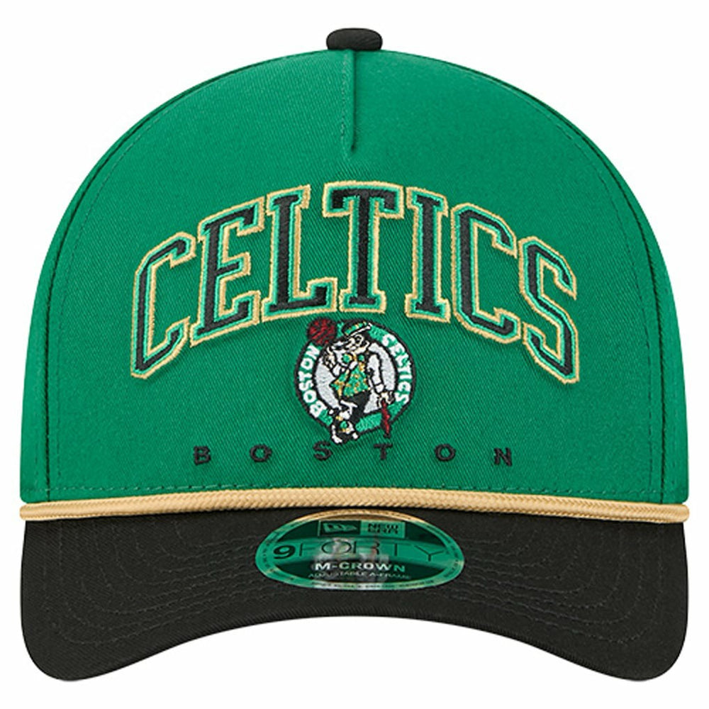 Boston Celtics Bold Arch COOLERA 9FORTY A-Frame M-Crown Adjustable Hat Outlet