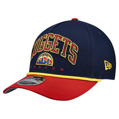 Denver Nuggets Bold Arch COOLERA 9FORTY A-Frame M-Crown Adjustable Hat sale Online