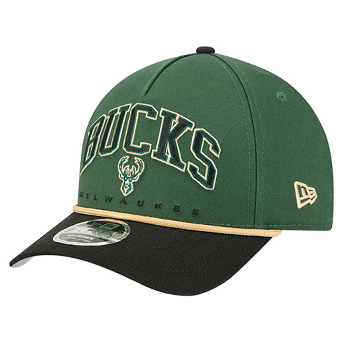 Milwaukee Bucks Bold Arch COOLERA 9FORTY A-Frame M-Crown Adjustable Hat Online
