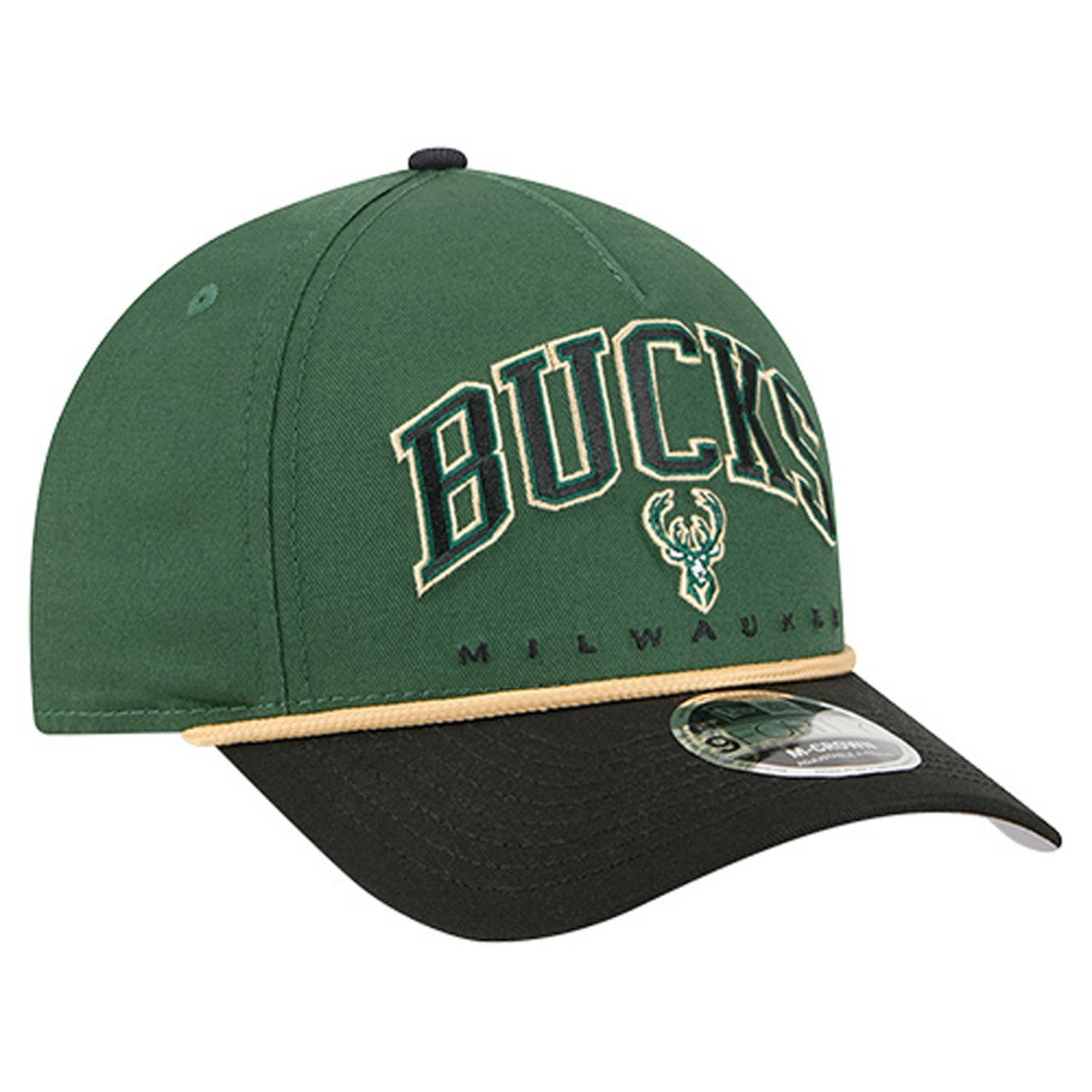 Milwaukee Bucks Bold Arch COOLERA 9FORTY A-Frame M-Crown Adjustable Hat Online
