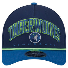 Minnesota Timberwolves Bold Arch COOLERA 9FORTY A-Frame M-Crown Adjustable Hat Discount