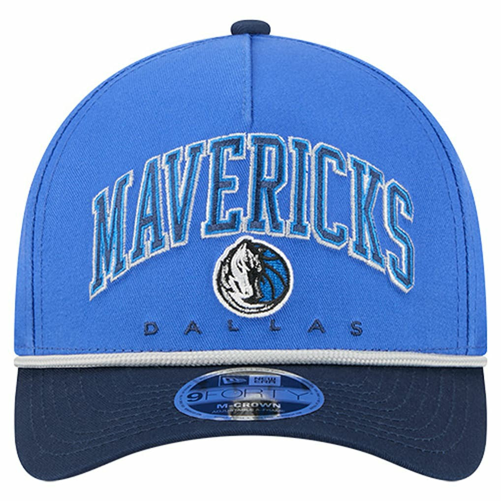 Dallas Mavericks Bold Arch COOLERA 9FORTY A-Frame M-Crown Adjustable Hat sale On Sale