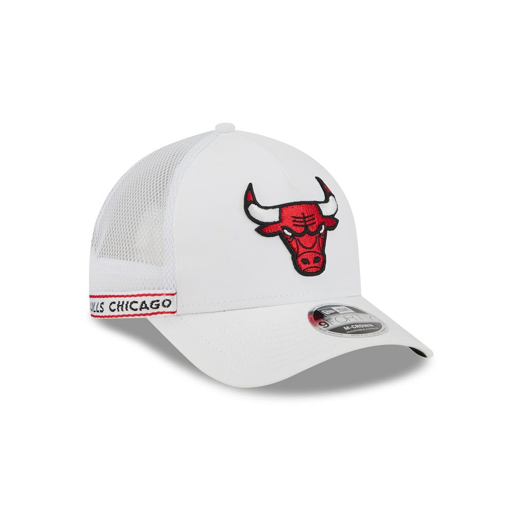 Chicago Bulls Featherweight Team Tape 9FORTY M-Crown A-Frame Adjustable Hat Online
