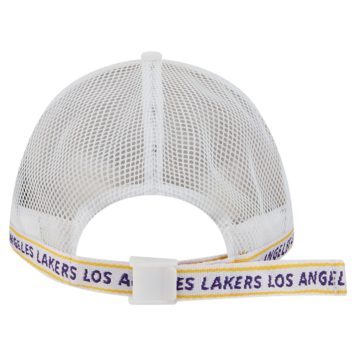 Los Angeles Lakers Featherweight Team Tape 9FORTY M-Crown A-Frame Adjustable Hat Online