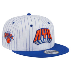 New York Knicks Deceptor Pinstripe 9FIFTY Snapback Hat For Sale
