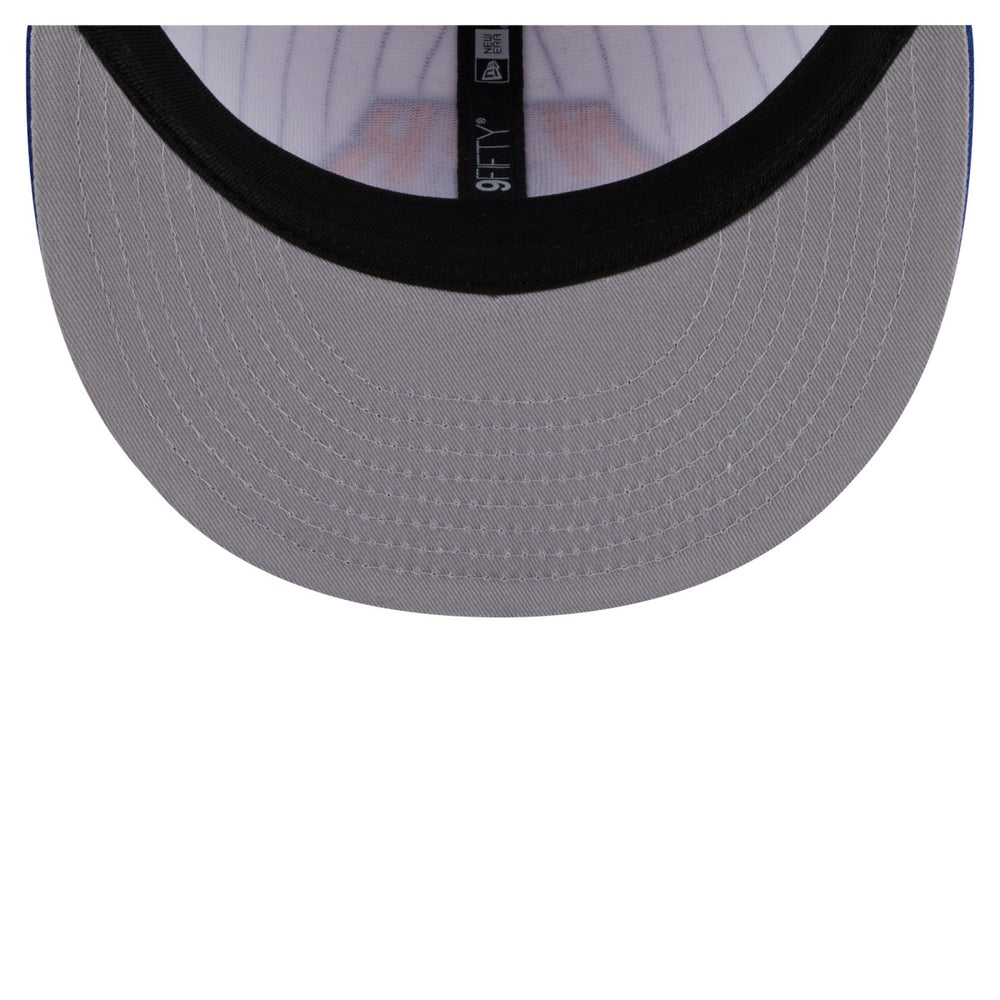 New York Knicks Deceptor Pinstripe 9FIFTY Snapback Hat For Sale