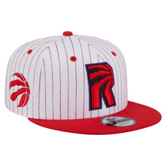 Toronto Raptors Deceptor Pinstripe 9FIFTY Snapback Hat Discount