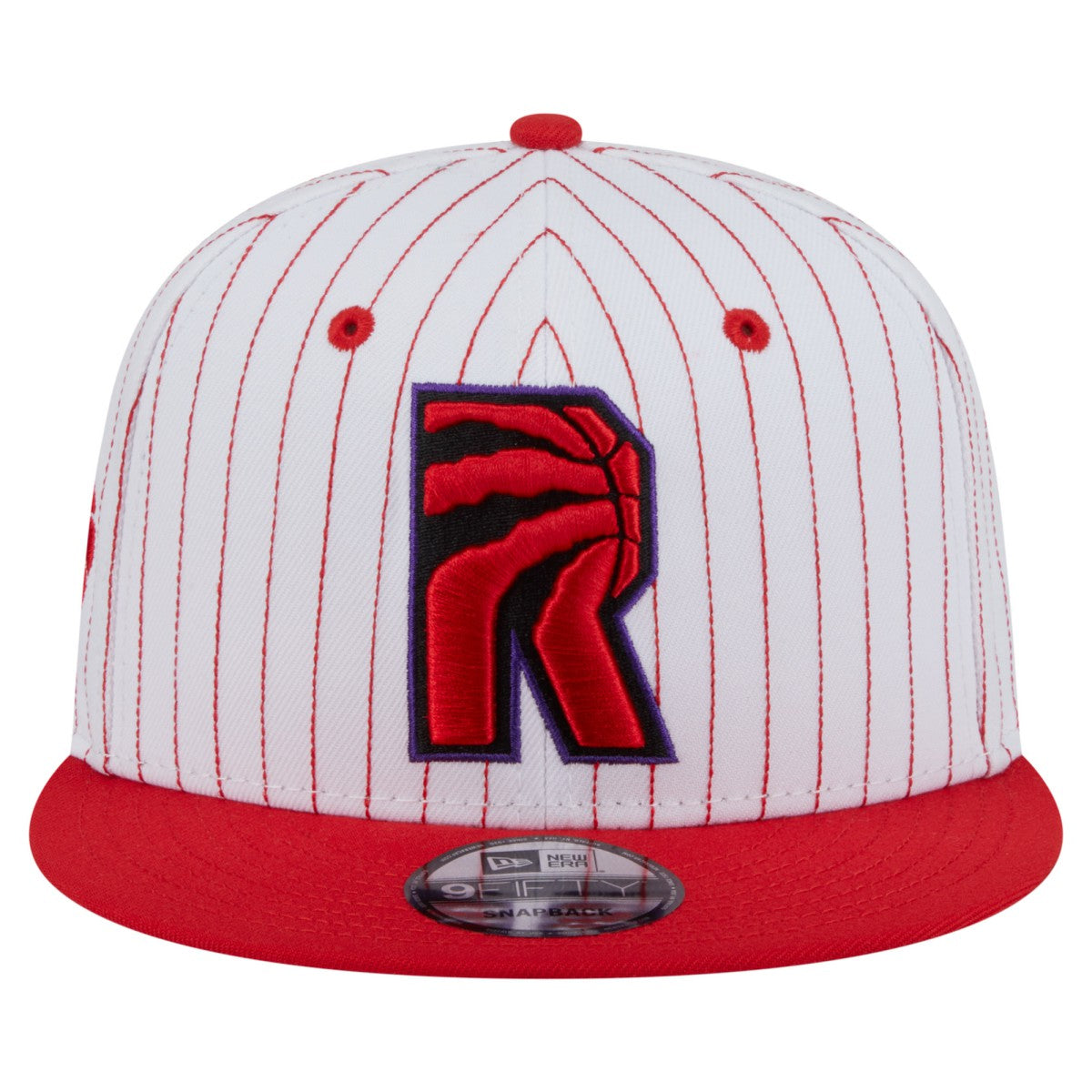 Toronto Raptors Deceptor Pinstripe 9FIFTY Snapback Hat Discount