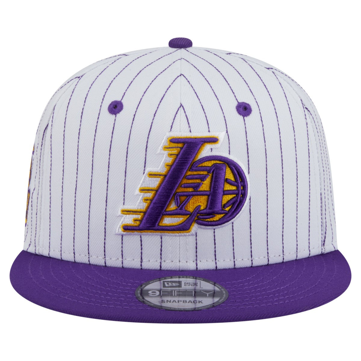 Los Angeles Lakers Deceptor Pinstripe 9FIFTY Snapback Hat For Sale
