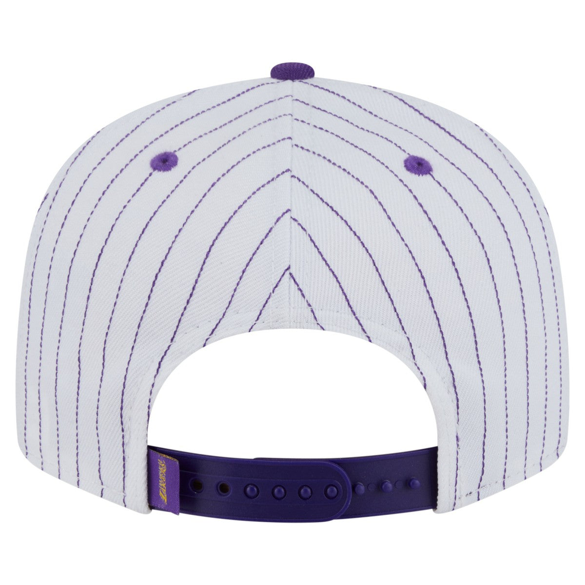 Los Angeles Lakers Deceptor Pinstripe 9FIFTY Snapback Hat For Sale