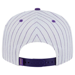 Los Angeles Lakers Deceptor Pinstripe 9FIFTY Snapback Hat For Sale