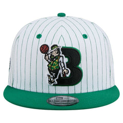 Boston Celtics Deceptor Pinstripe 9FIFTY Snapback Hat Online