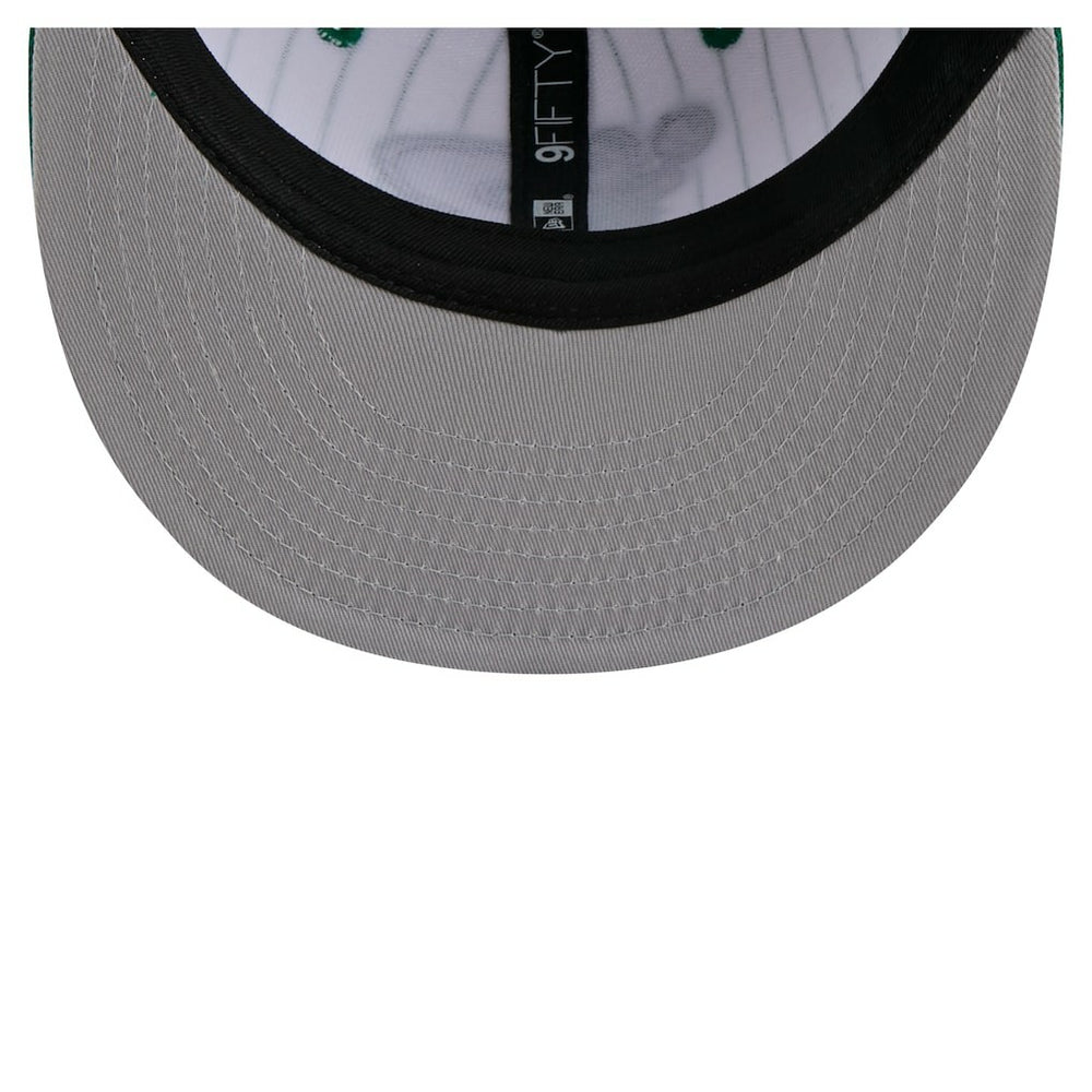 Boston Celtics Deceptor Pinstripe 9FIFTY Snapback Hat Online