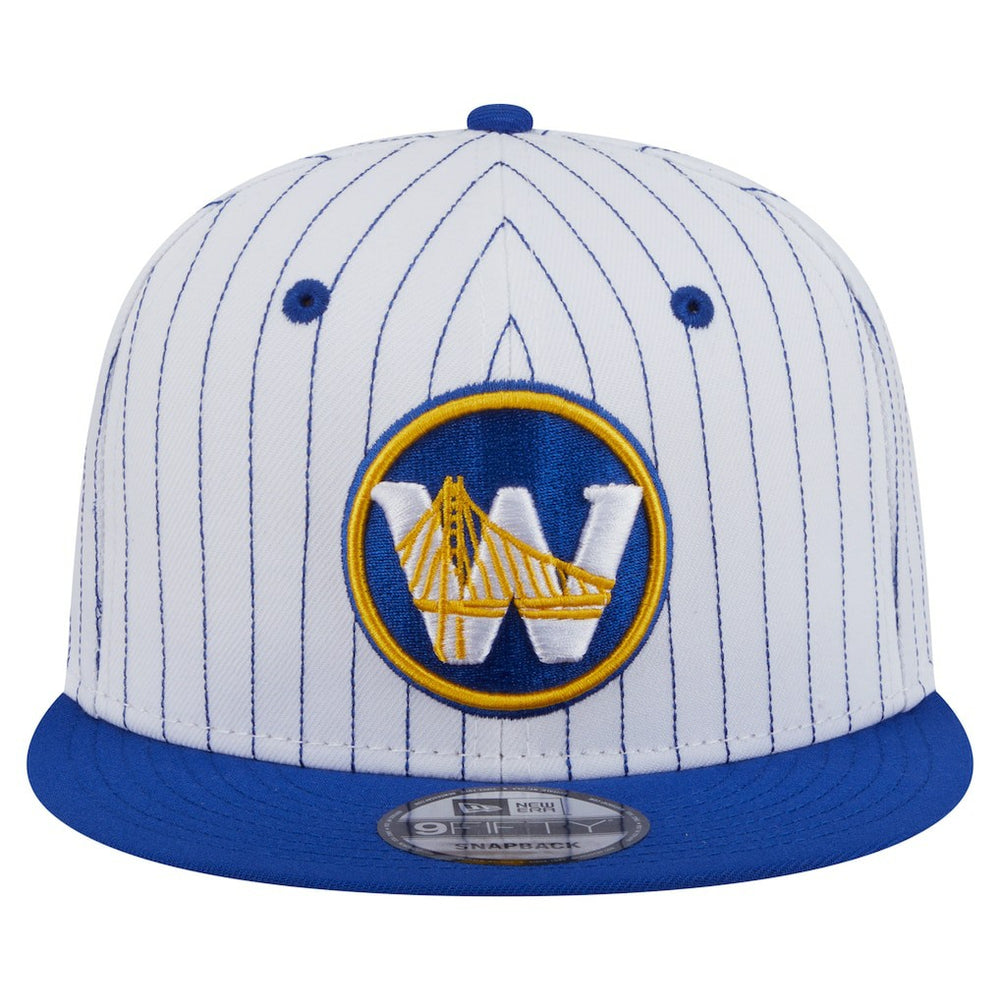 Golden State Warriors Deceptor Pinstripe 9FIFTY Snapback Hat sale Discount
