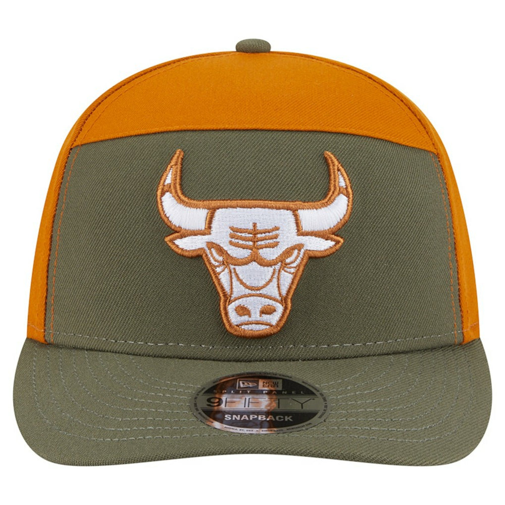 Chicago Bulls Two-Tone Color Pack Split Panel 9FIFTY Adjustable Hat On Sale