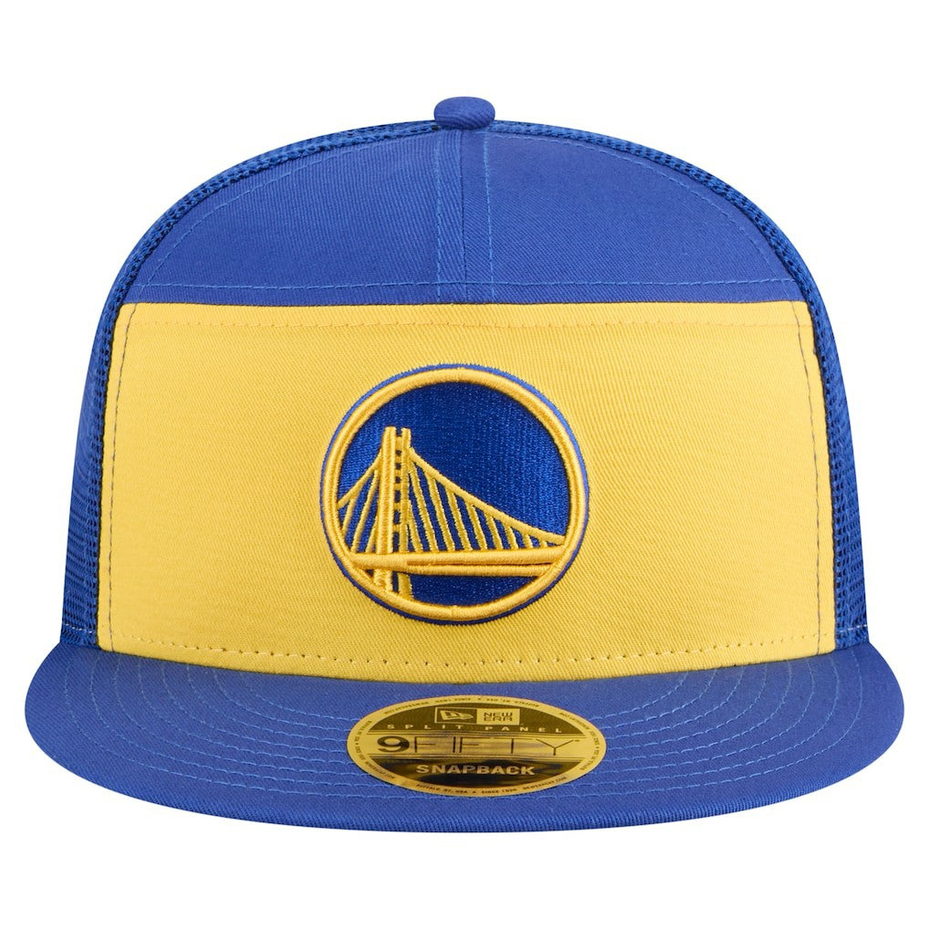 Golden State Warriors Outdoor Split Panel 9FIFTY Snapback Hat sale For Sale