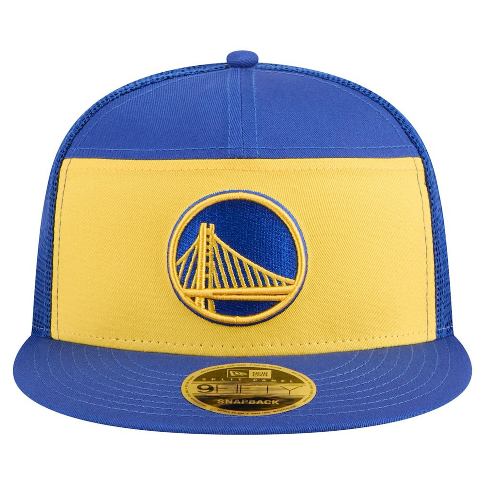 Golden State Warriors Outdoor Split Panel 9FIFTY Snapback Hat sale For Sale