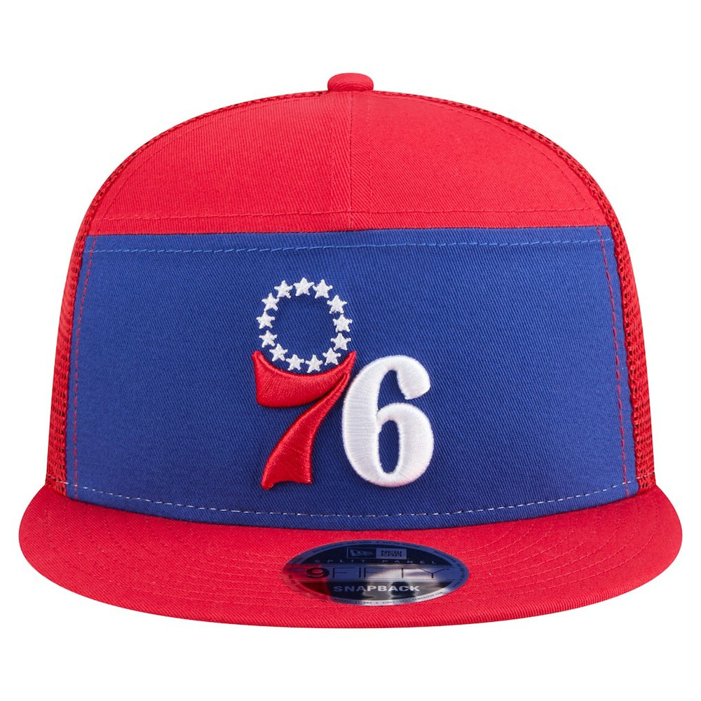 Philadelphia 76ers Outdoor Split Panel 9FIFTY Snapback Hat Discount