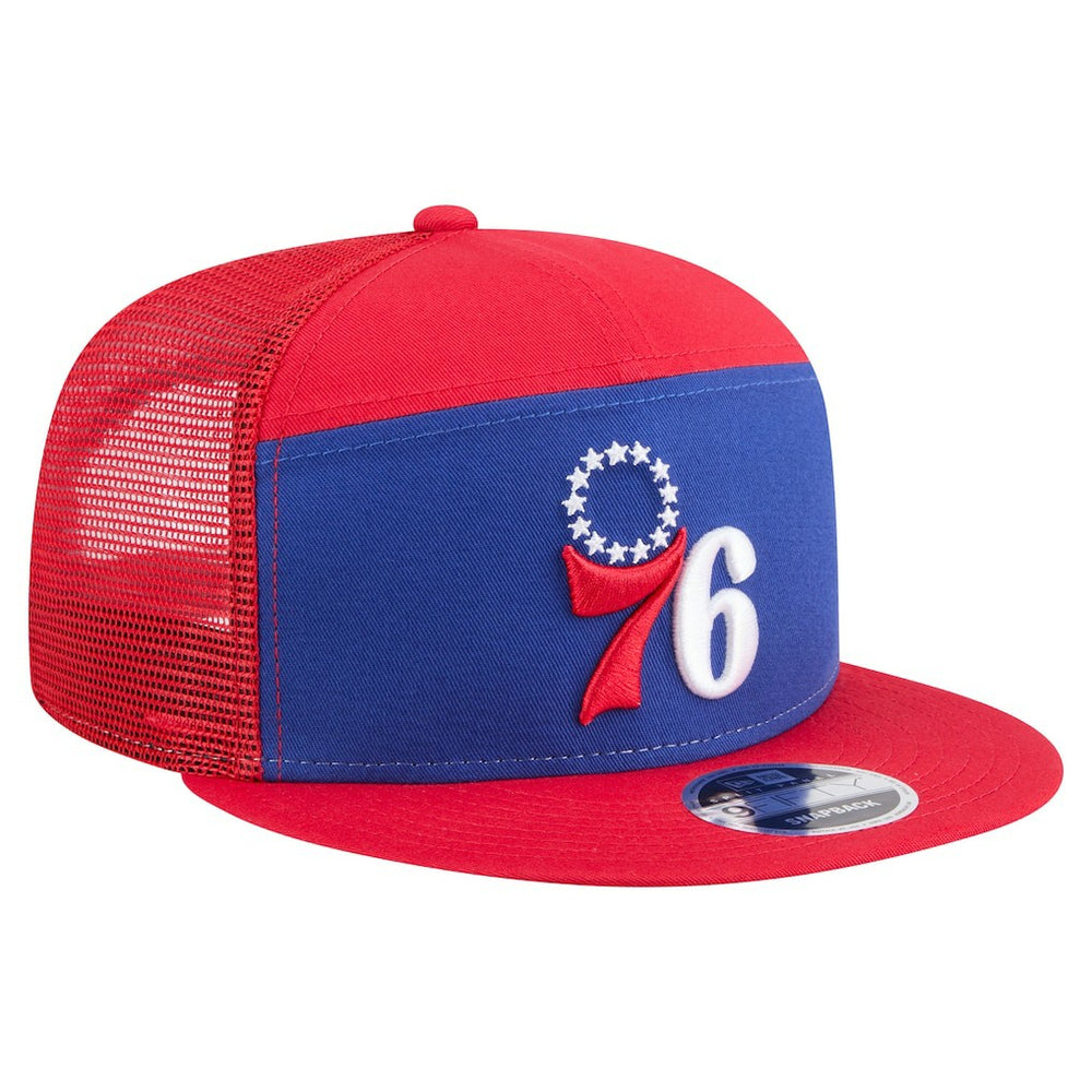 Philadelphia 76ers Outdoor Split Panel 9FIFTY Snapback Hat Discount