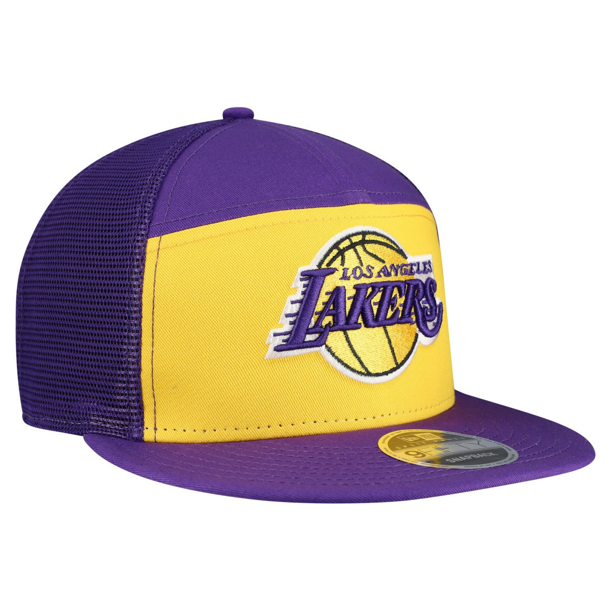 Los Angeles Lakers Outdoor Split Panel 9FIFTY Snapback Hat On Sale