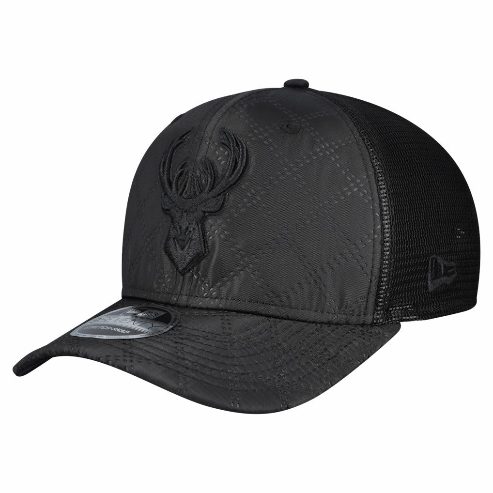 Milwaukee Bucks Quilted 9SEVENTY Trucker Adjustable Hat Outlet