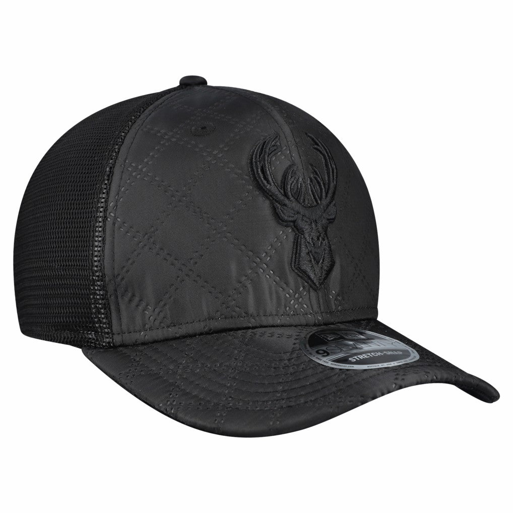 Milwaukee Bucks Quilted 9SEVENTY Trucker Adjustable Hat Outlet