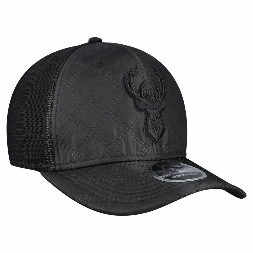 Milwaukee Bucks Quilted 9SEVENTY Trucker Adjustable Hat Outlet