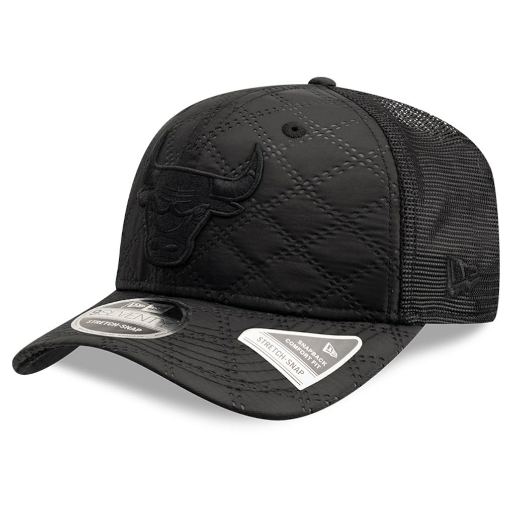 Chicago Bulls Quilted 9SEVENTY Trucker Adjustable Hat New