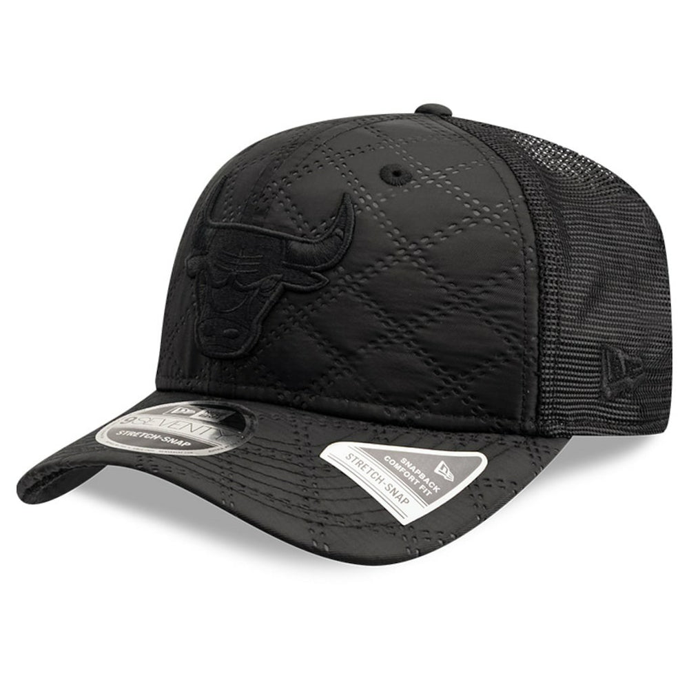 Chicago Bulls Quilted 9SEVENTY Trucker Adjustable Hat New