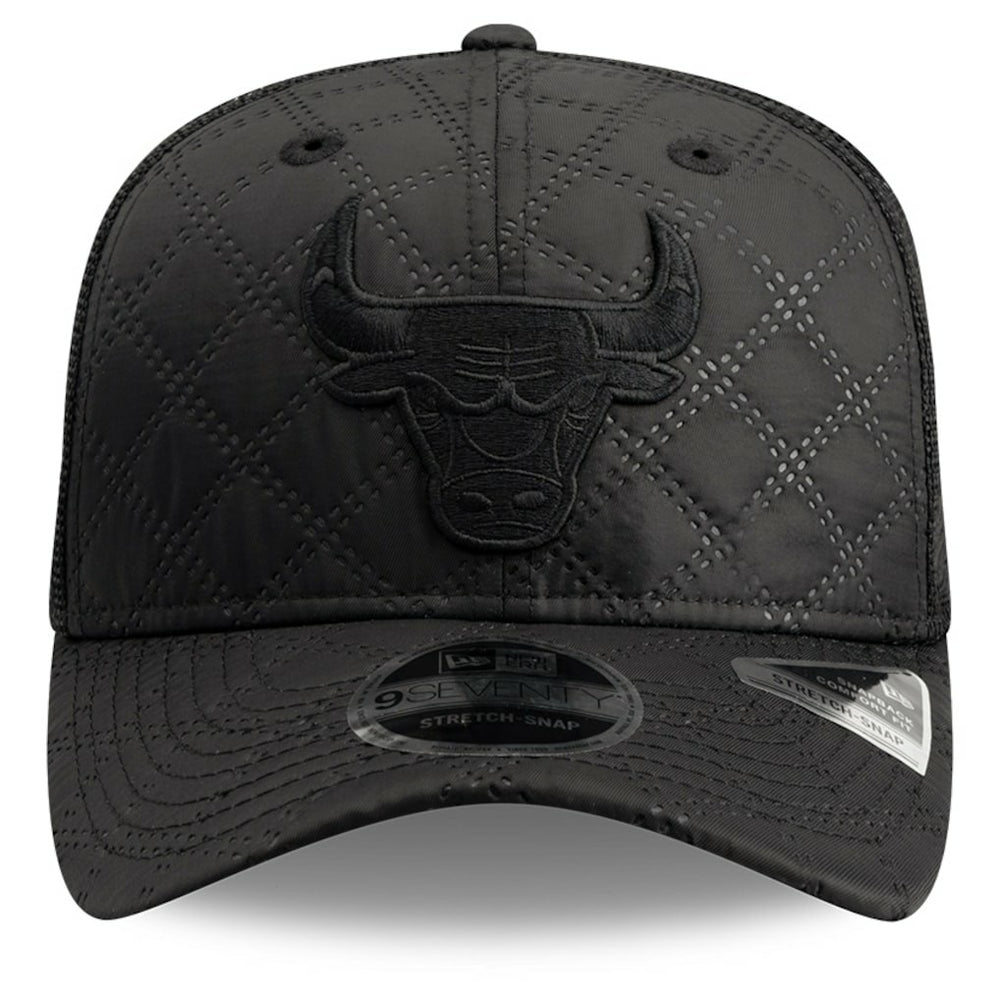 Chicago Bulls Quilted 9SEVENTY Trucker Adjustable Hat New