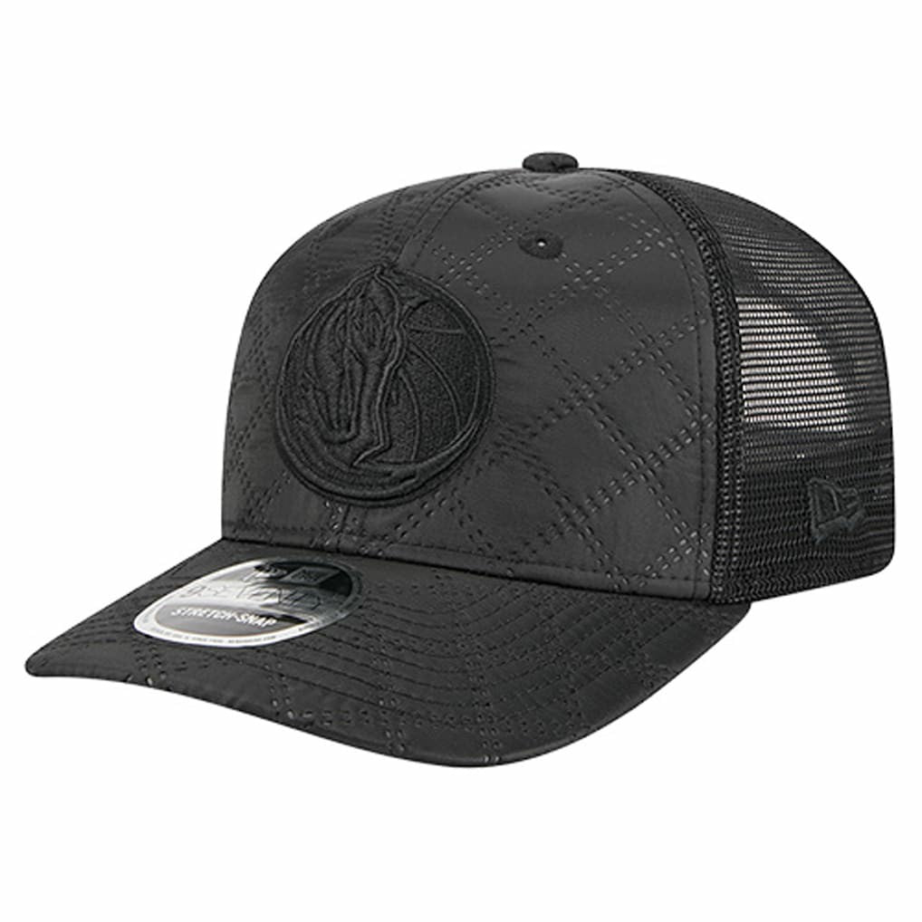 Dallas Mavericks Quilted 9SEVENTY Trucker Adjustable Hat sale New
