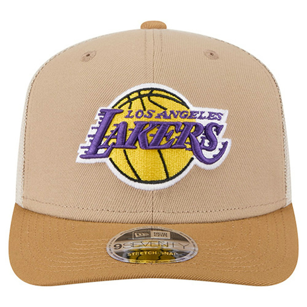 Los Angeles Lakers Two-Tone 9SEVENTY Adjustable Trucker Hat Discount