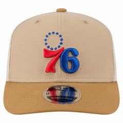 Philadelphia 76ers Two-Tone 9SEVENTY Adjustable Trucker Hat New