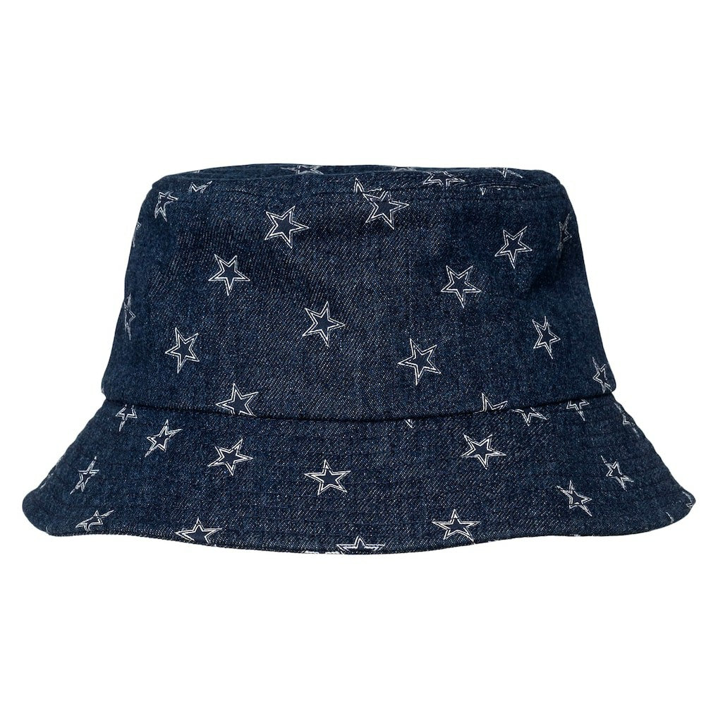 Dallas Cowboys  The Wild Collective Women's Denim Bucket Hat