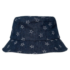 Dallas Cowboys  The Wild Collective Women's Denim Bucket Hat