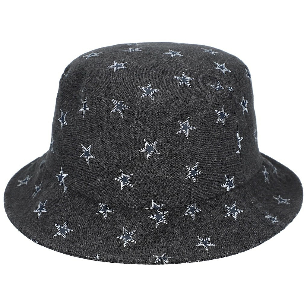 Dallas Cowboys  The Wild Collective Women's Denim Bucket Hat