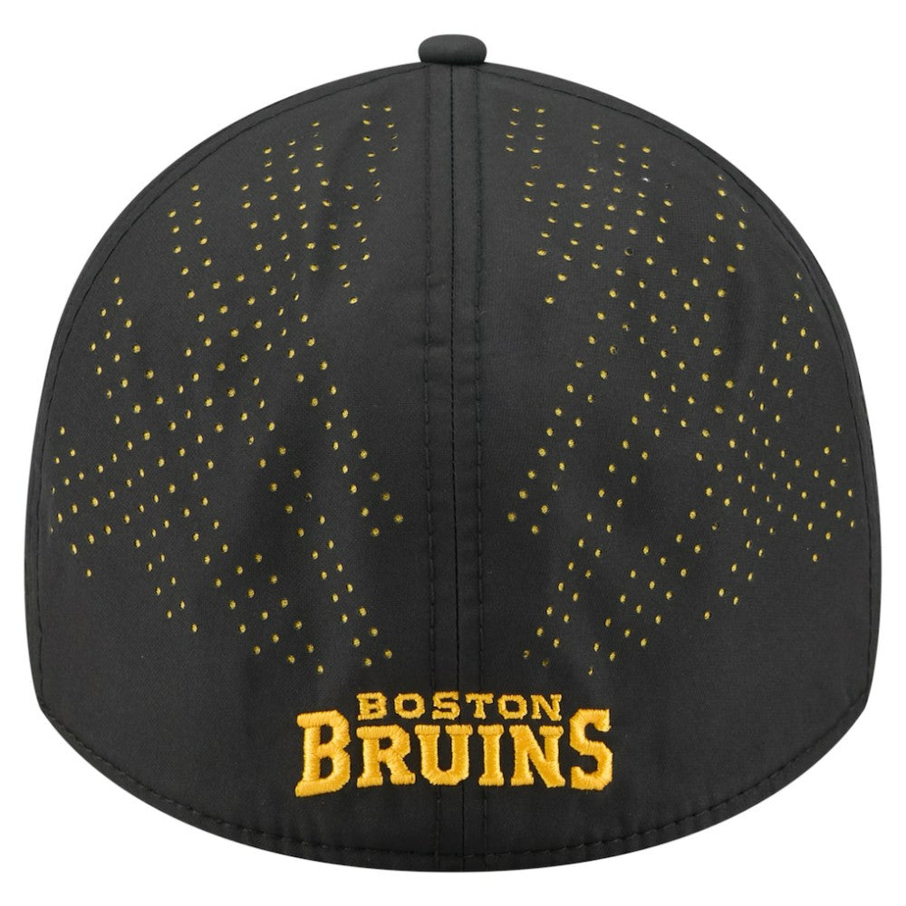 Boston Bruins New Era Night 39THIRTY Flex Hat Discount