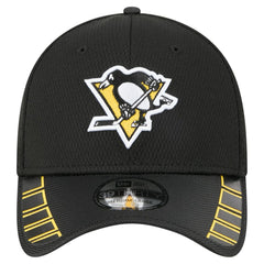 Pittsburgh Penguins New Era Visor Hit 39THIRTY Flex Hat On Sale
