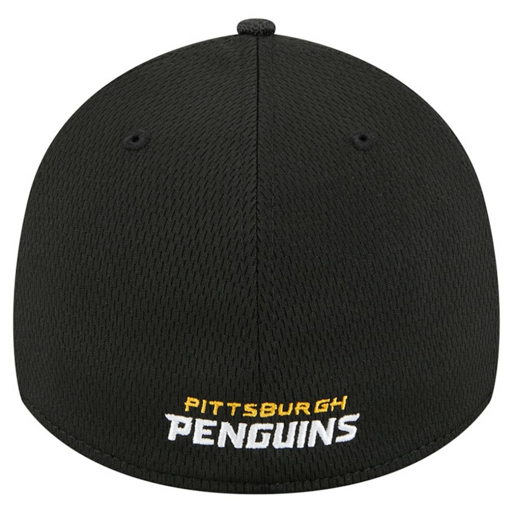 Pittsburgh Penguins New Era Visor Hit 39THIRTY Flex Hat On Sale