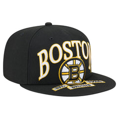 Boston Bruins New Era Oversized Vintage Arch 59Fifty Fitted Hat Sale