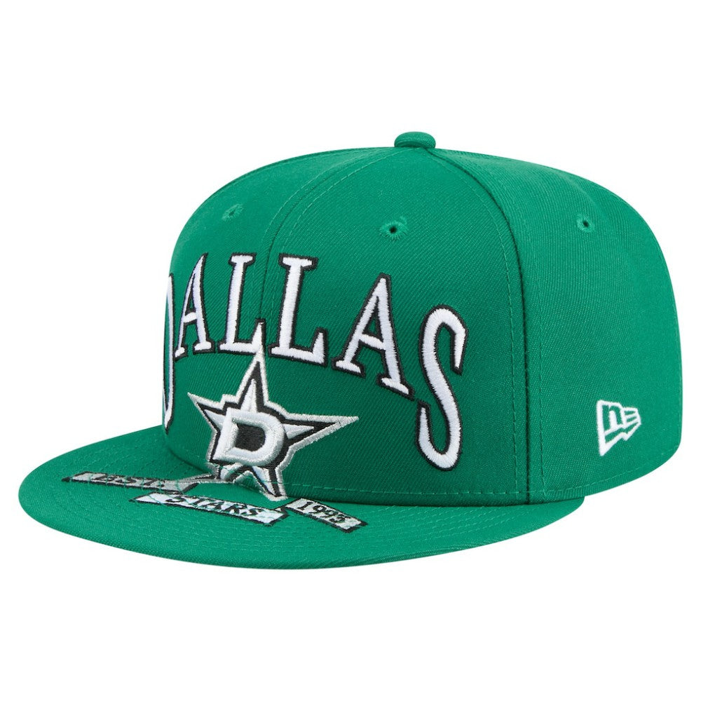 Dallas Stars New Era Oversized Vintage Arch 59Fifty Fitted Hat On Sale