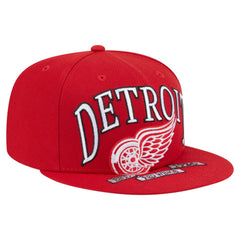 Detroit Red Wings New Era Oversized Vintage Arch 59Fifty Fitted Hat Discount