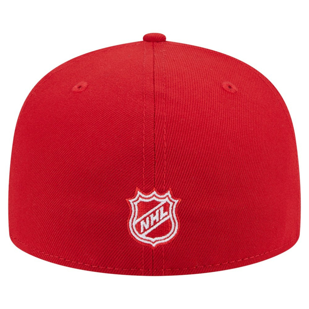 Detroit Red Wings New Era Oversized Vintage Arch 59Fifty Fitted Hat Discount
