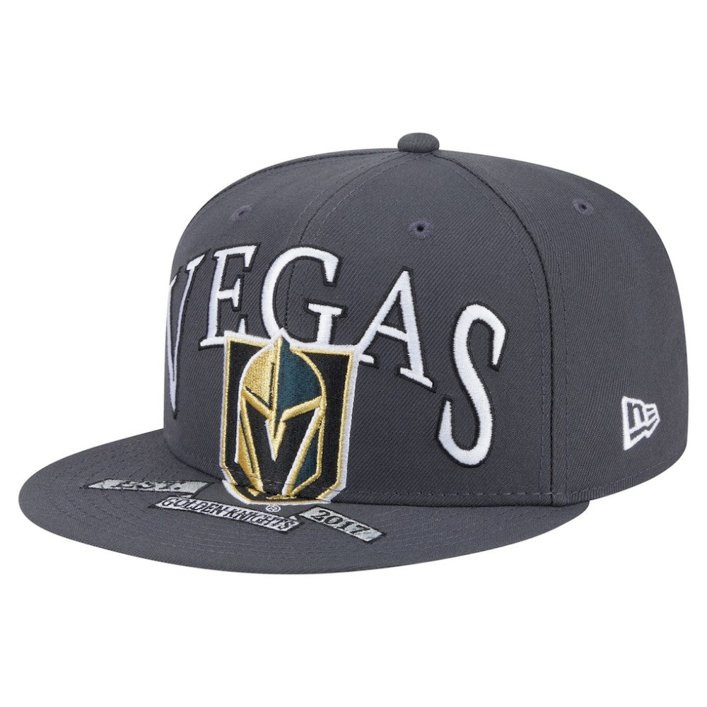 Vegas Golden Knights New Era Oversized Vintage Arch 59Fifty Fitted Hat Online