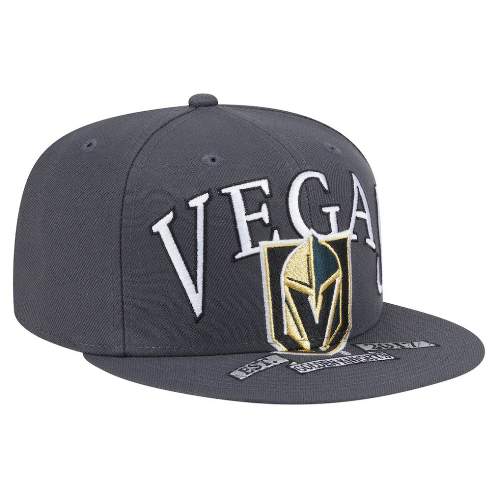 Vegas Golden Knights New Era Oversized Vintage Arch 59Fifty Fitted Hat Online