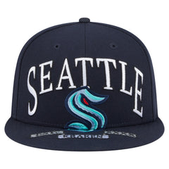 Seattle Kraken New Era Oversized Vintage Arch 59Fifty Fitted Hat On Sale